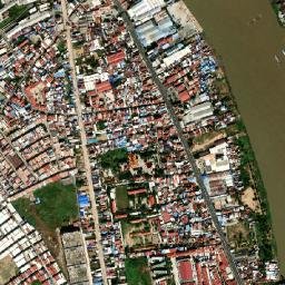 Khan Russey Keo map(satellite map)