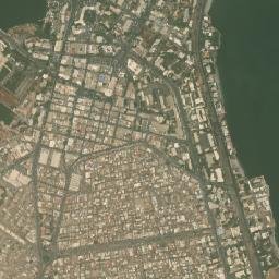 Djibouti map(satellite map)
