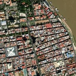 Khan Duŏn Pénh map(satellite map)