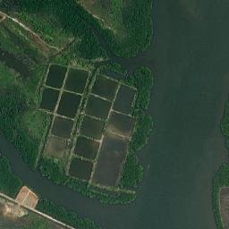 Smach Mean Chey map(satellite map)
