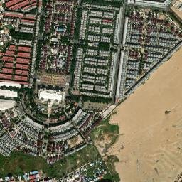 Khan Méan Chey map(satellite map)