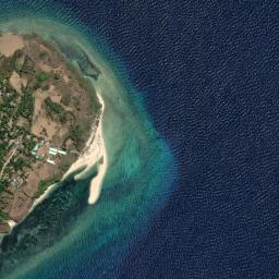 Satellite view of Batbatan Island