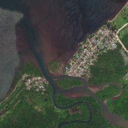 Santa Cruz map(satellite map)