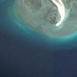 Satellite view of Seco Island