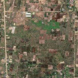 Srŏk Basedth map(satellite map)