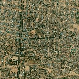 Gwoza map(satellite map)
