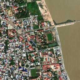 Svay Rieng map(satellite map)