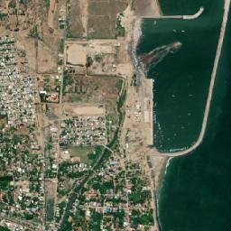 Tharangambadi map(satellite map)