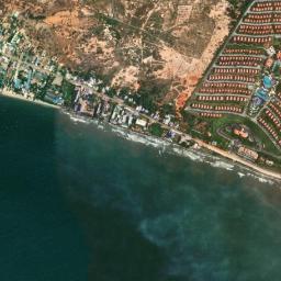 Satellite view of Mui Ne Bay