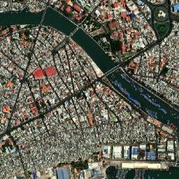 Phan Thiết map(satellite map)