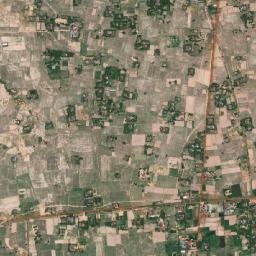 Chhouk District map(satellite map)