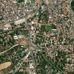 Tanjore map(satellite map)