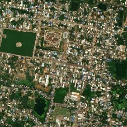 Thiruvarur map(satellite map)