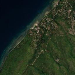 Santa Nino map(satellite map)
