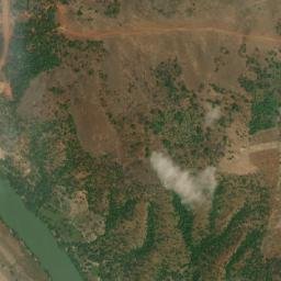 Mandiana Prefecture map(satellite map)