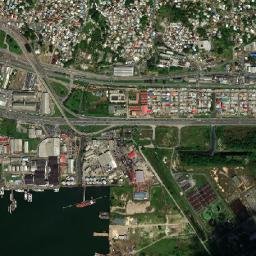 Laventille map(satellite map)