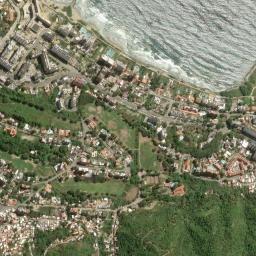 Satellite view of Playa Los Cocos