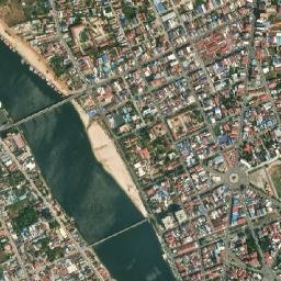 Kampot map(satellite map)
