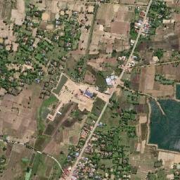 Banteay Meas map(satellite map)