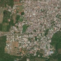 Anamalais map(satellite map)
