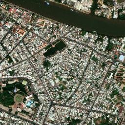 Tân An map(satellite map)