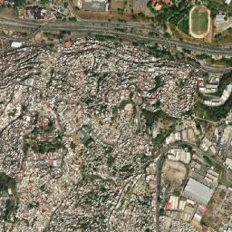 La Dolorita map(satellite map)