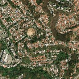El Cafetal map(satellite map)