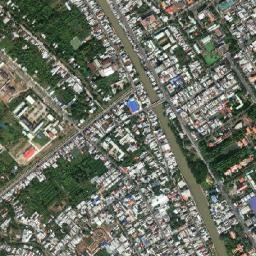 Cao Lãnh map(satellite map)