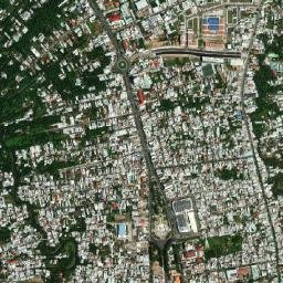 Bến Tre map(satellite map)