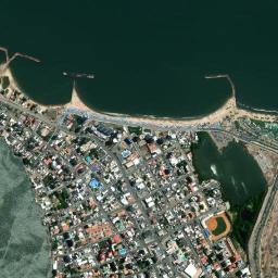 Satellite view of Playa Lido