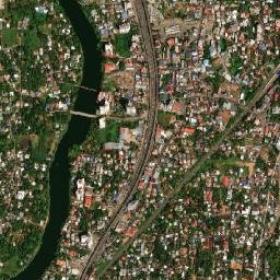 Aluva map(satellite map)