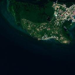 Aguining map(satellite map)