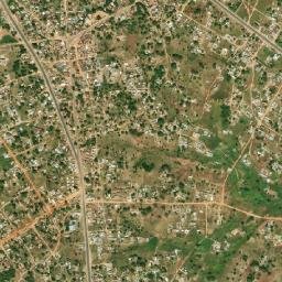 Kandé map(satellite map)