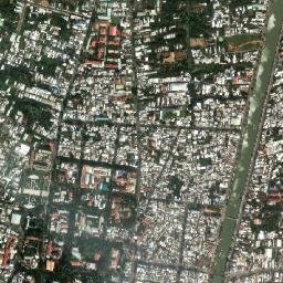 Trà Vinh map(satellite map)