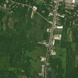 Amphoe Lang Suan map(satellite map)