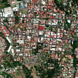 Santa Ana map(satellite map)