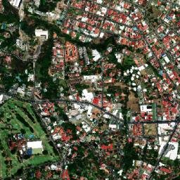 Escazú map(satellite map)
