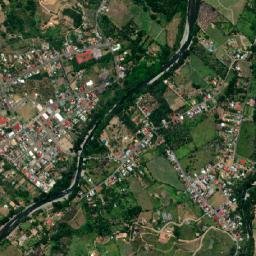 Pejibaye map(satellite map)