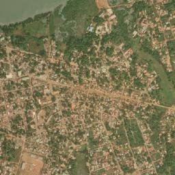 Dubréka map(satellite map)