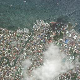 Surigao map(satellite map)