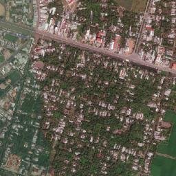 Vị Thanh map(satellite map)