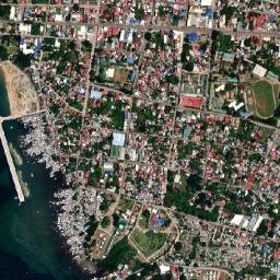 Puerto Princesa map(satellite map)