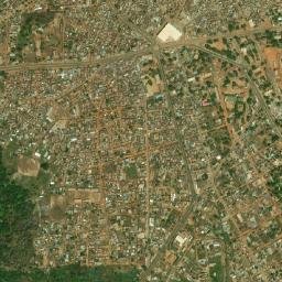 Djougou map(satellite map)