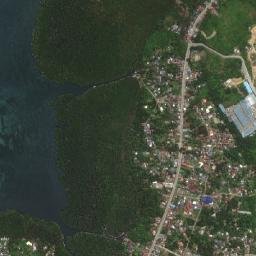 De la Paz map(satellite map)