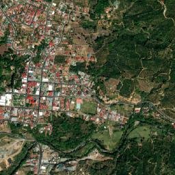 Tarrazú map(satellite map)