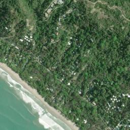Satellite view of Santa Teresa