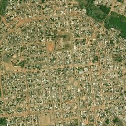 Odienné map(satellite map)