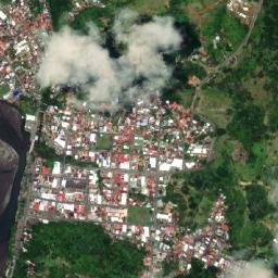 Quepos map(satellite map)