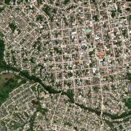 Corozal map(satellite map)