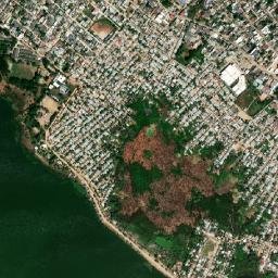 Magangué map(satellite map)